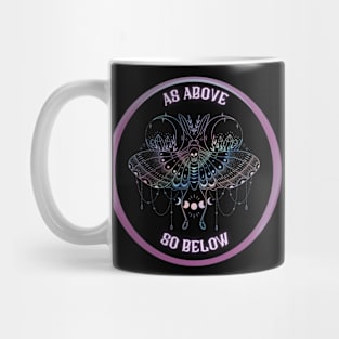 As above, so below Mug